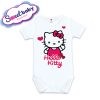 Бебешко боди с къс ръкав Hello Kitty