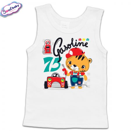 Детски потник в бяло Gasoline