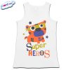 Детски потник в бяло Super heros