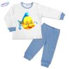 Детска пижамка в синьо Flounder Mermaid