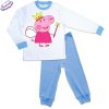 Детска пижама синьо и бяло Peppa