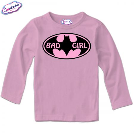 Детска блуза Badgirl в розово
