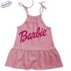 Детска рокличка Barbie в розово