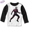 Детска блуза AntMan черно и бяло